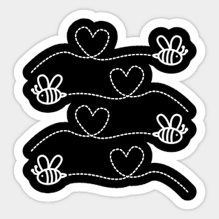 Bees Sticker